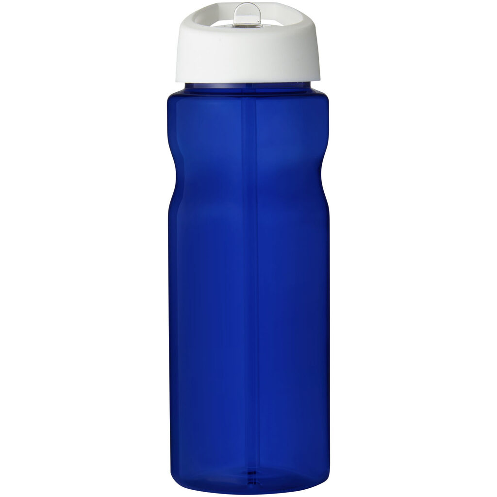 Бутылка спортивная H2O Eco cиний, белый - 21009903- Фото №3