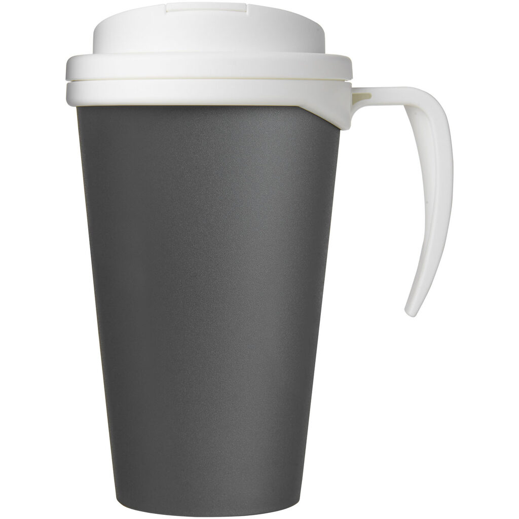 Кружка Americano Grande сірий білий - 21042113- Фото №4