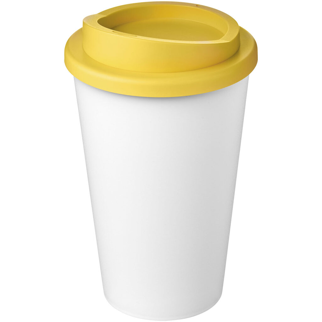 Термокружка Americano Eco білий жовтий - 21042214- Фото №1