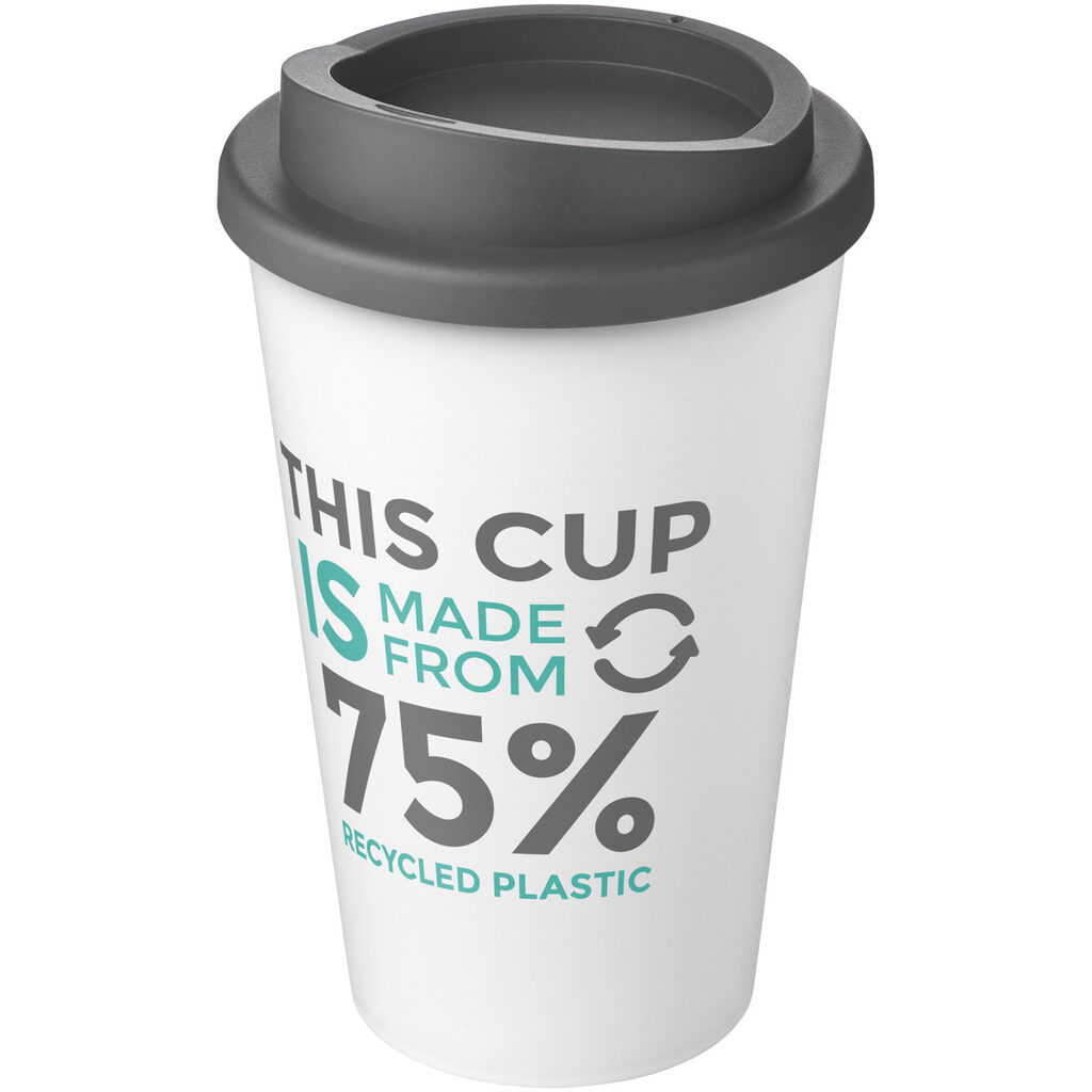 Термокружка Americano Eco белый, серый - 21042224- Фото №2