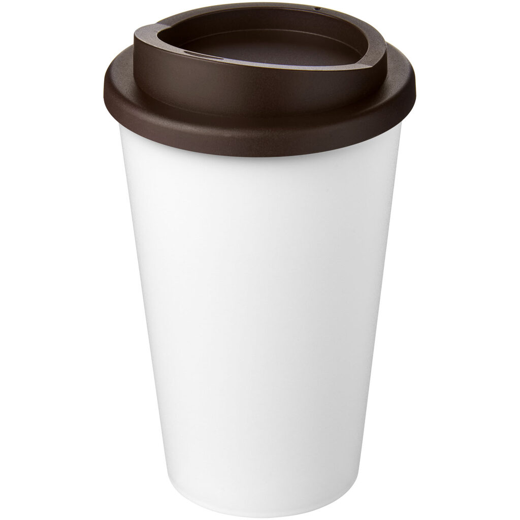 Термокружка Americano Eco белый, коричневый - 21042225- Фото №1