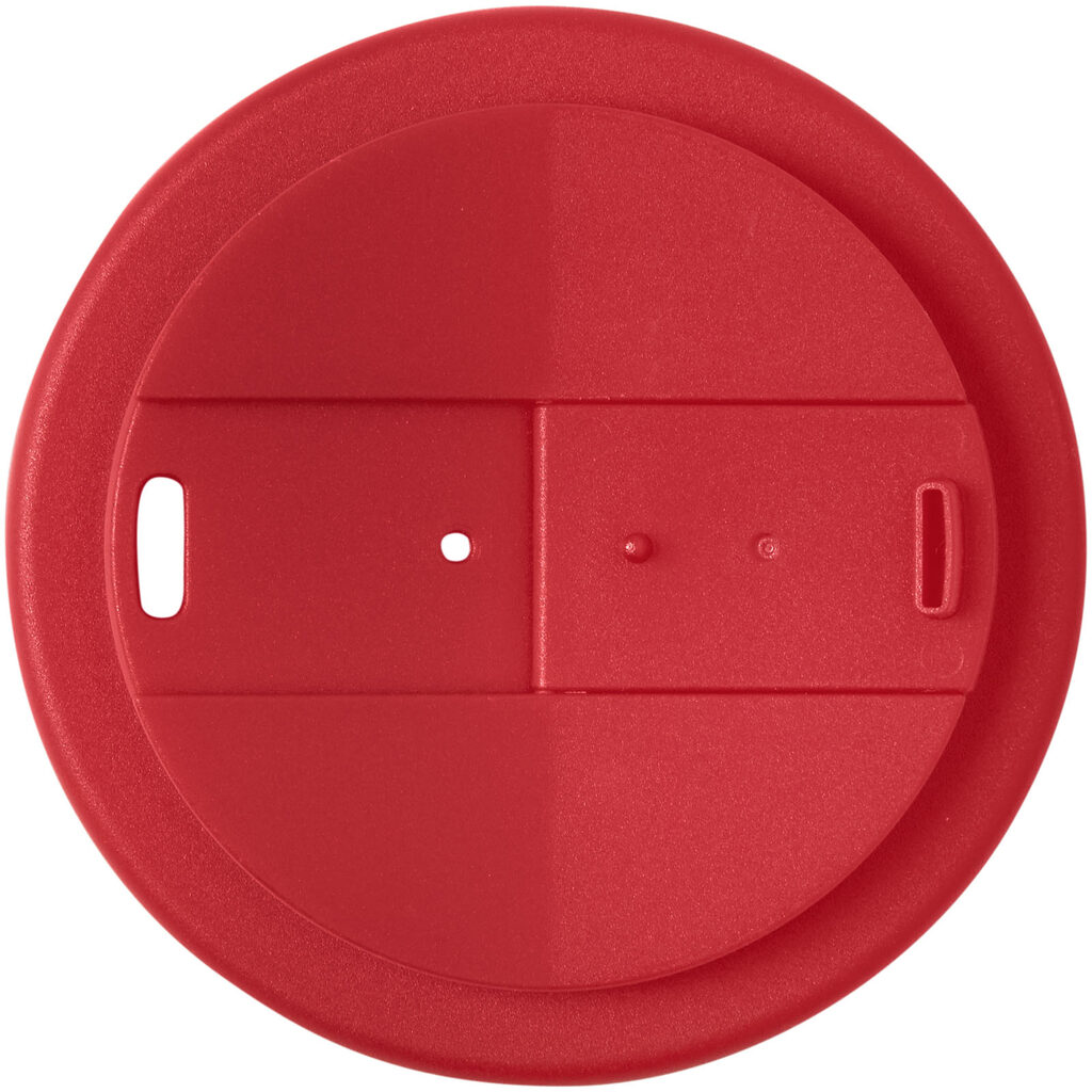 Стакан Brite-Americano Espresso білий, червоний - 21069802- Фото №4