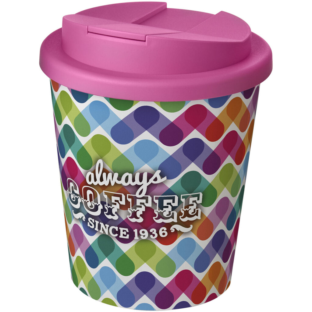 Стакан Brite-Americano Espresso білий, рожевий - 21069810- Фото №1