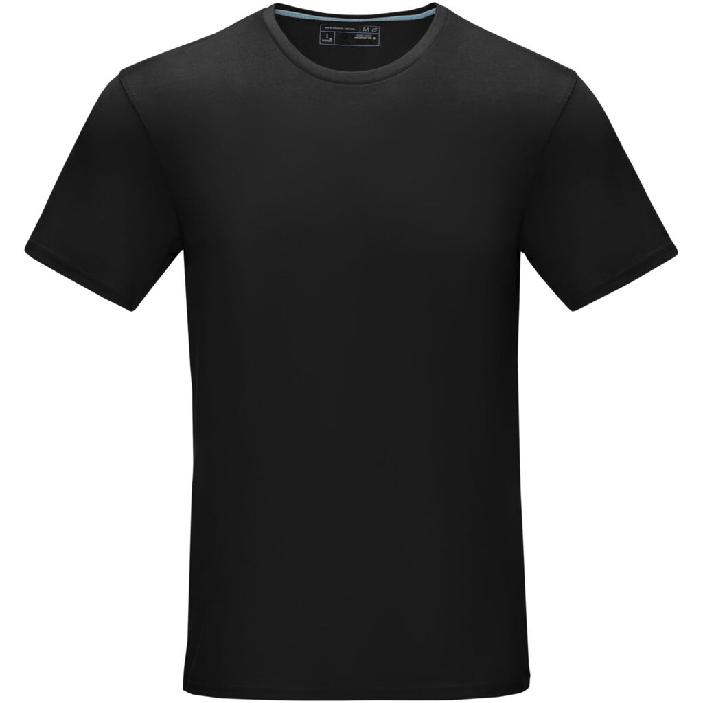 Футболка мужская с короткими рукавами Azurite сплошной черный  размер XXL - 37506995- Фото №3