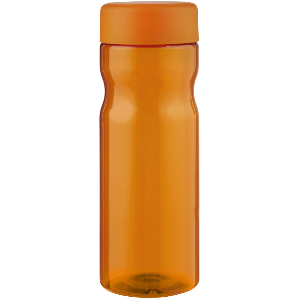 Бутылка с завинчивающейся крышкой для воды H2O Eco Base 650 ml оранжевый, оранжевый - 21043506- Фото №4
