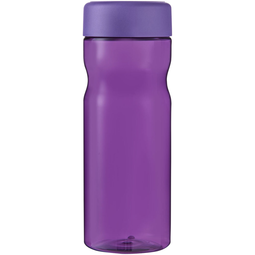 Пляшка з кришкою для води, що загвинчується H2O Eco Base 650 ml пурпурний, пурпурний - 21043510- Фото №4