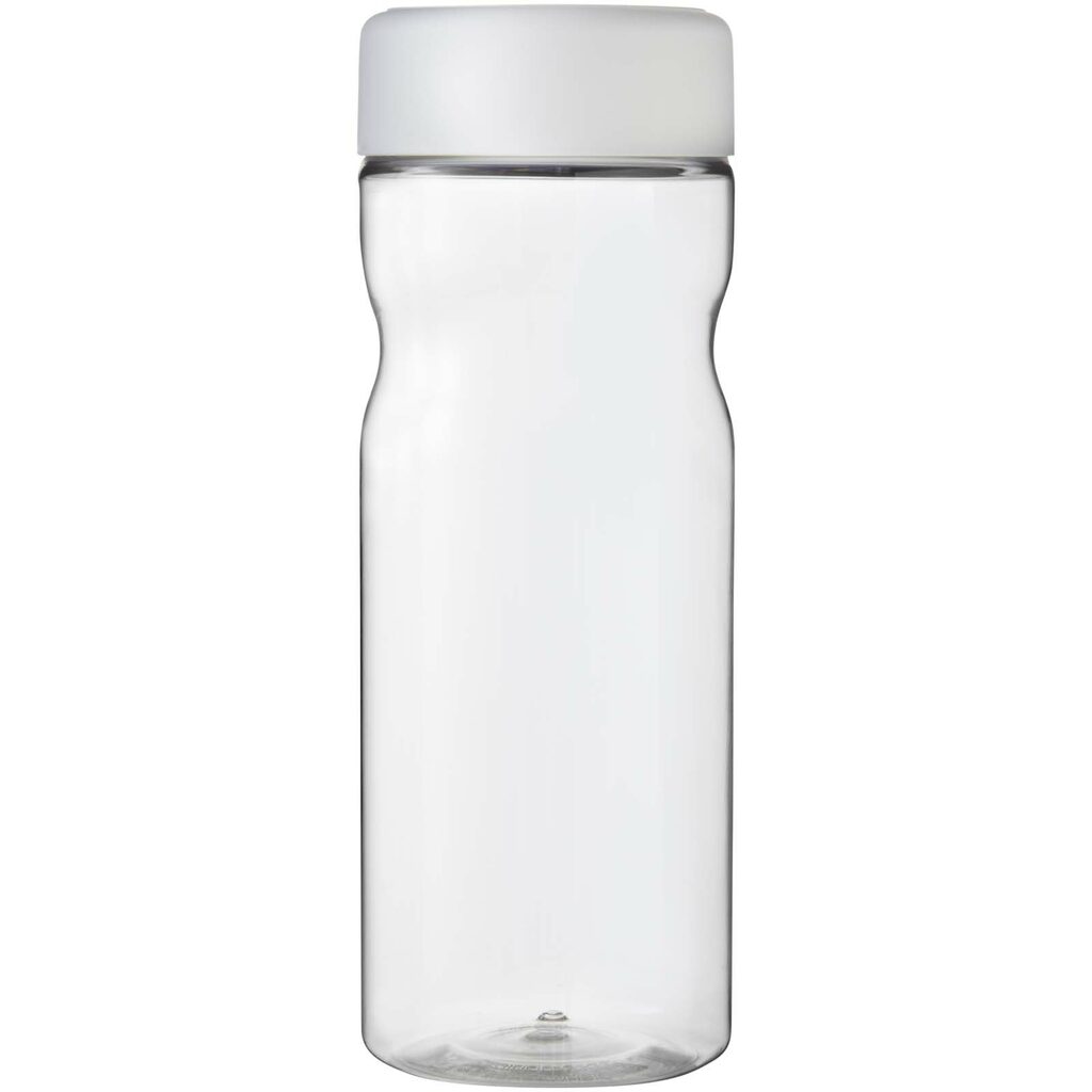 Бутылка с завинчивающейся крышкой для воды H2O Eco Base 650 ml  прозрачный, белый - 21043592- Фото №4