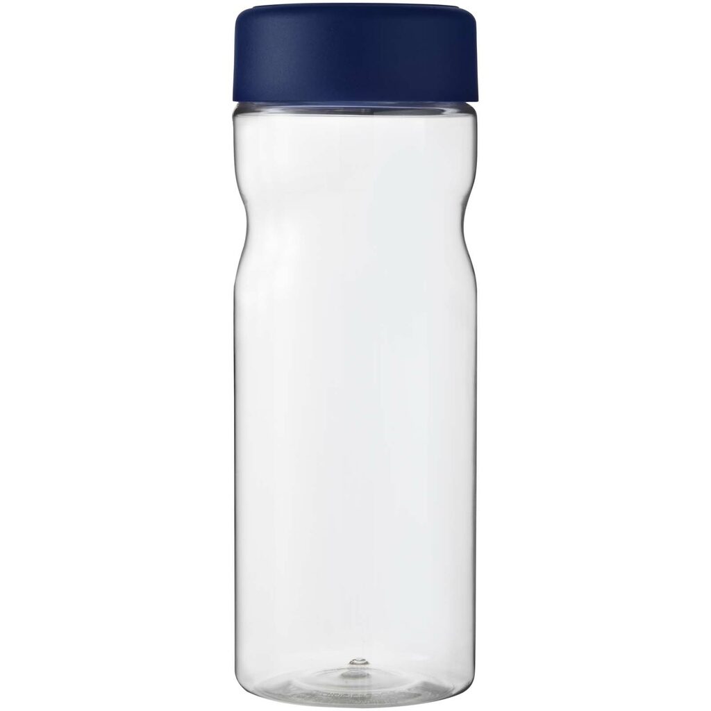 Бутылка с завинчивающейся крышкой для воды H2O Eco Base 650 ml  прозрачный, cиний - 21043593- Фото №4