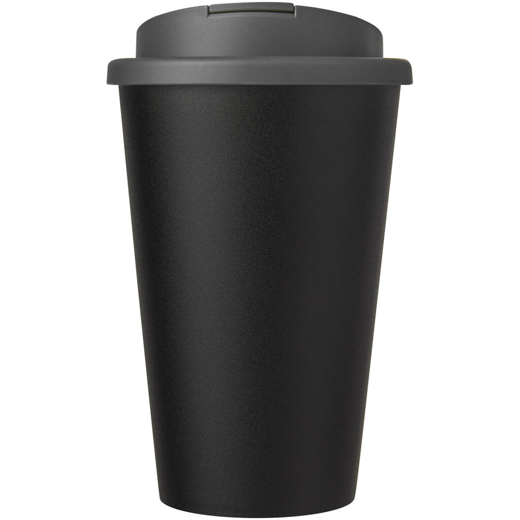 Кружка Americano Eco сірий, суцільний чорний - 21042582- Фото №3