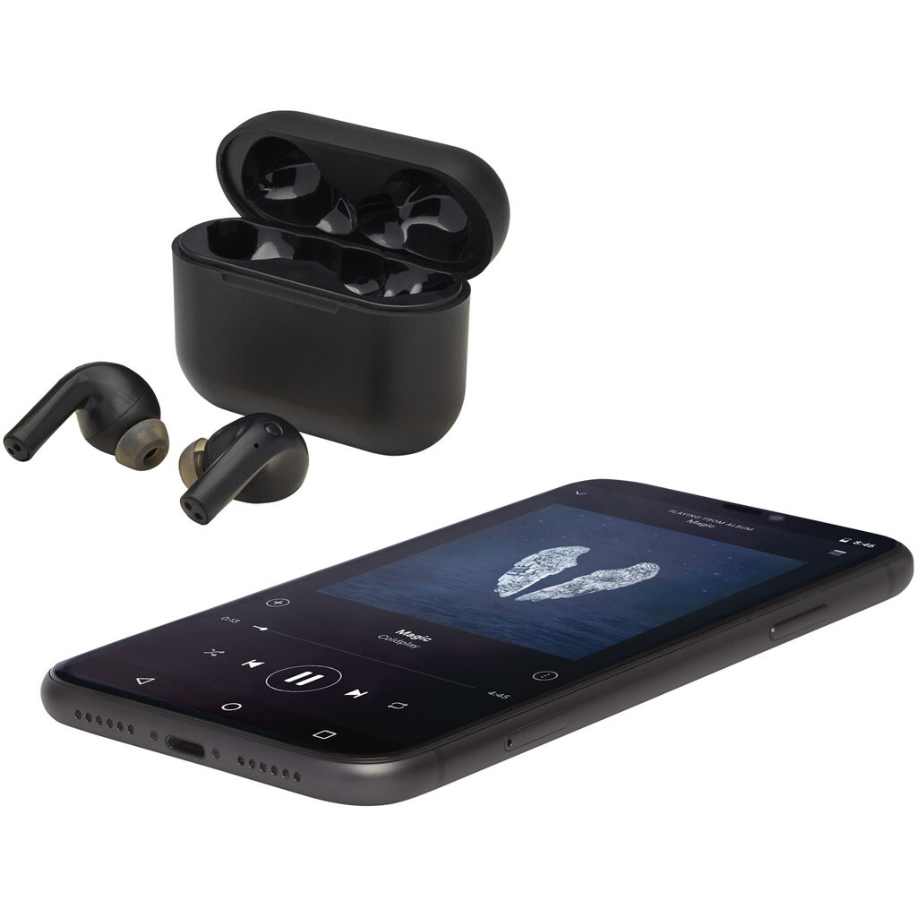 Наушники беспроводные Braavos 2 True Wireless сплошной черный - 12416090- Фото №8