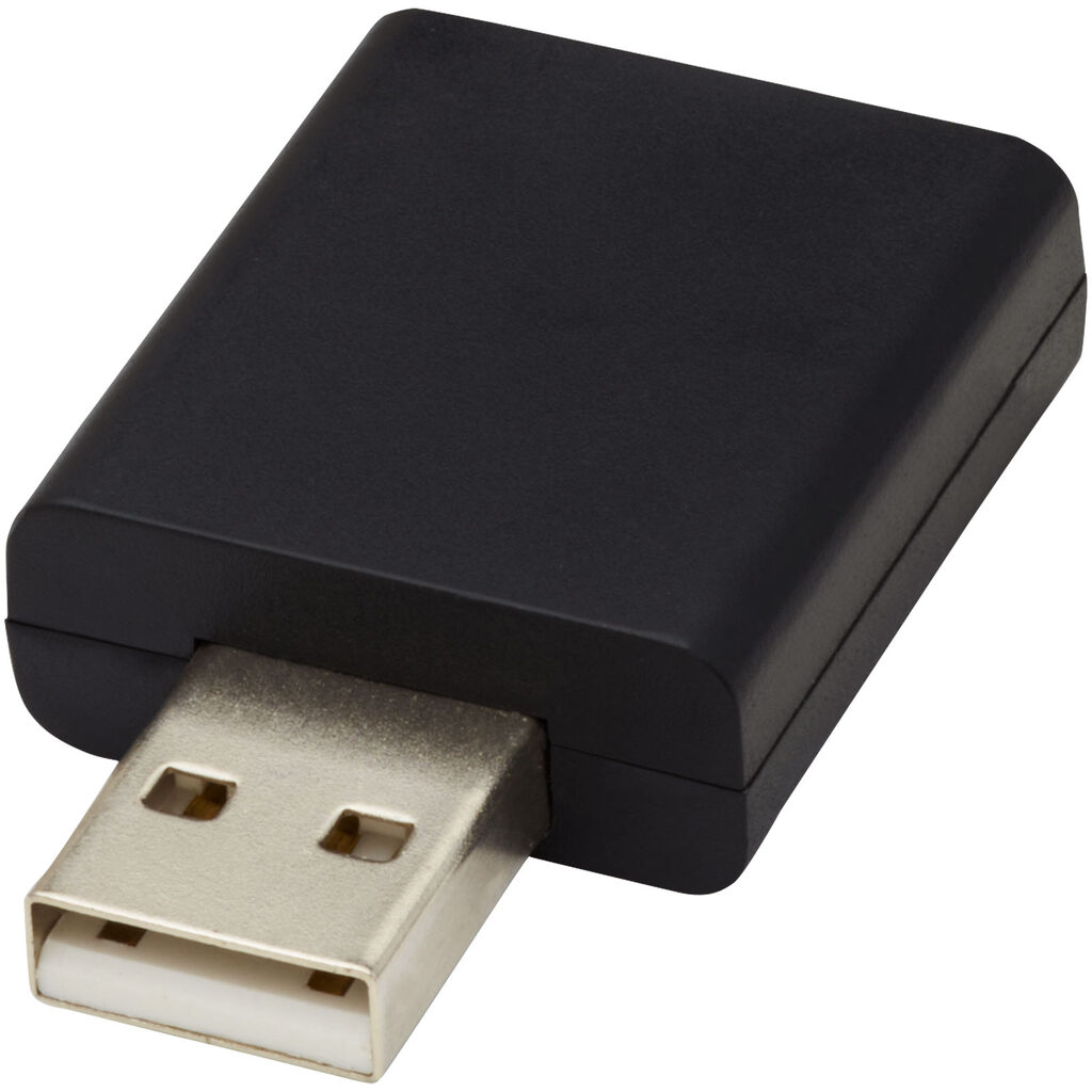 Блокіратор даних USB Incognito суцільний чорний - 12417890- Фото №1