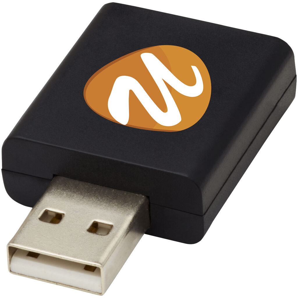 Блокіратор даних USB Incognito суцільний чорний - 12417890- Фото №2