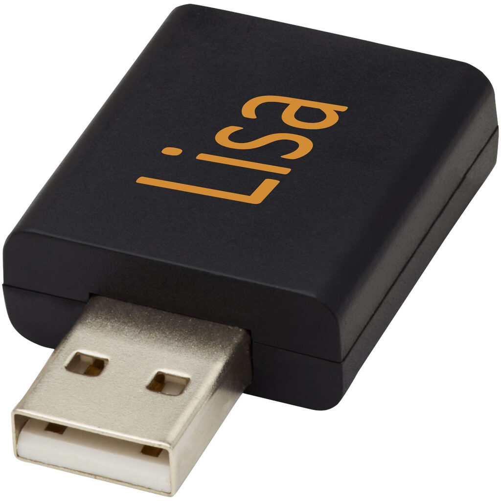 Блокіратор даних USB Incognito суцільний чорний - 12417890- Фото №4
