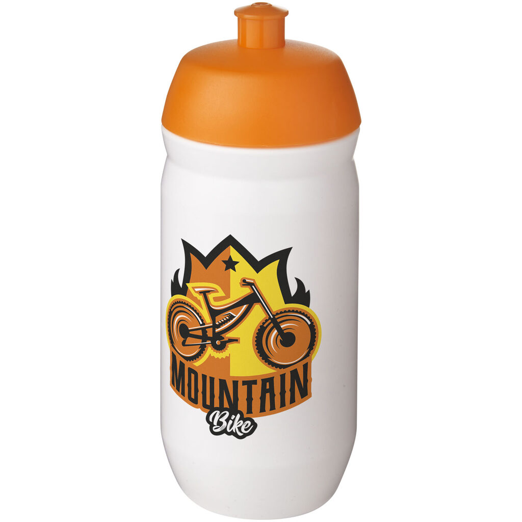 Бутылка спортивная HydroFlex оранжевый, белый - 21044131- Фото №2