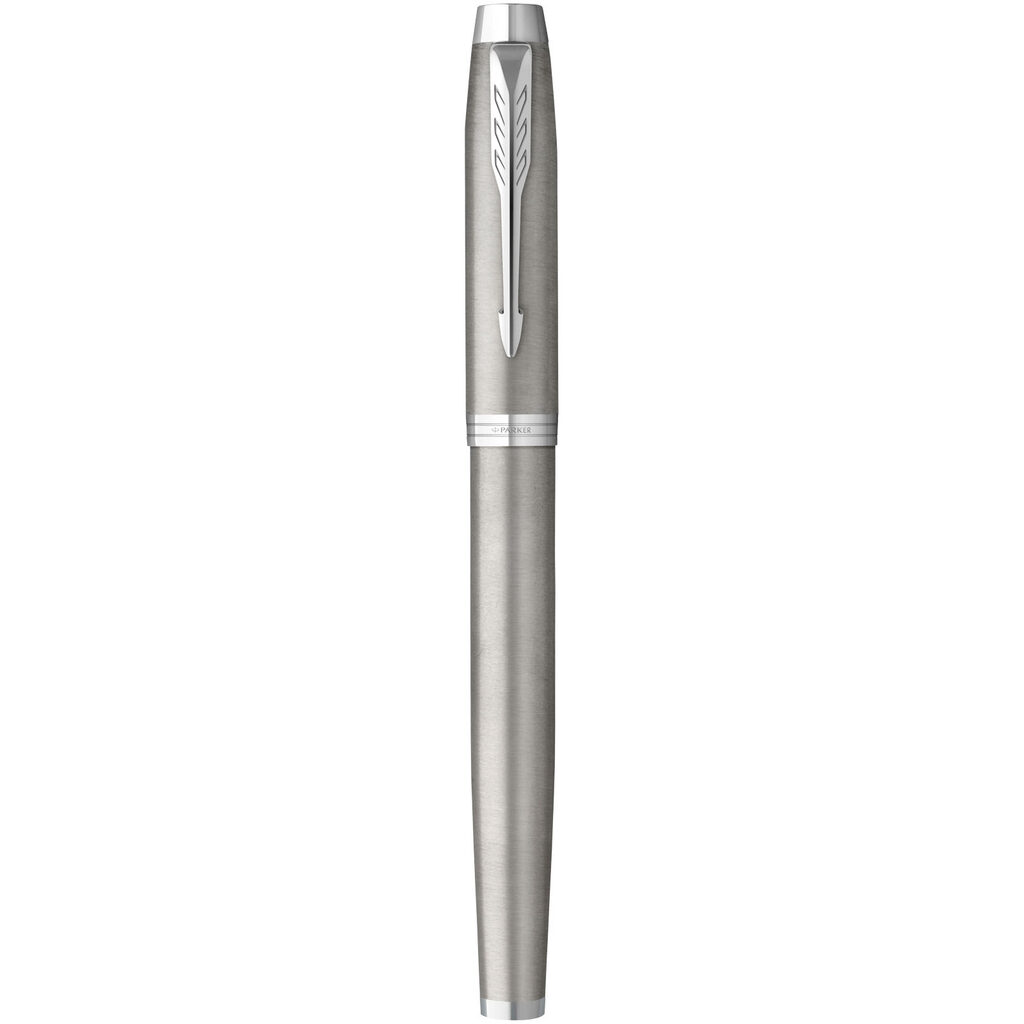 Ручка пір'яна Parker серії IM сріблястий - 10776081- Фото №3