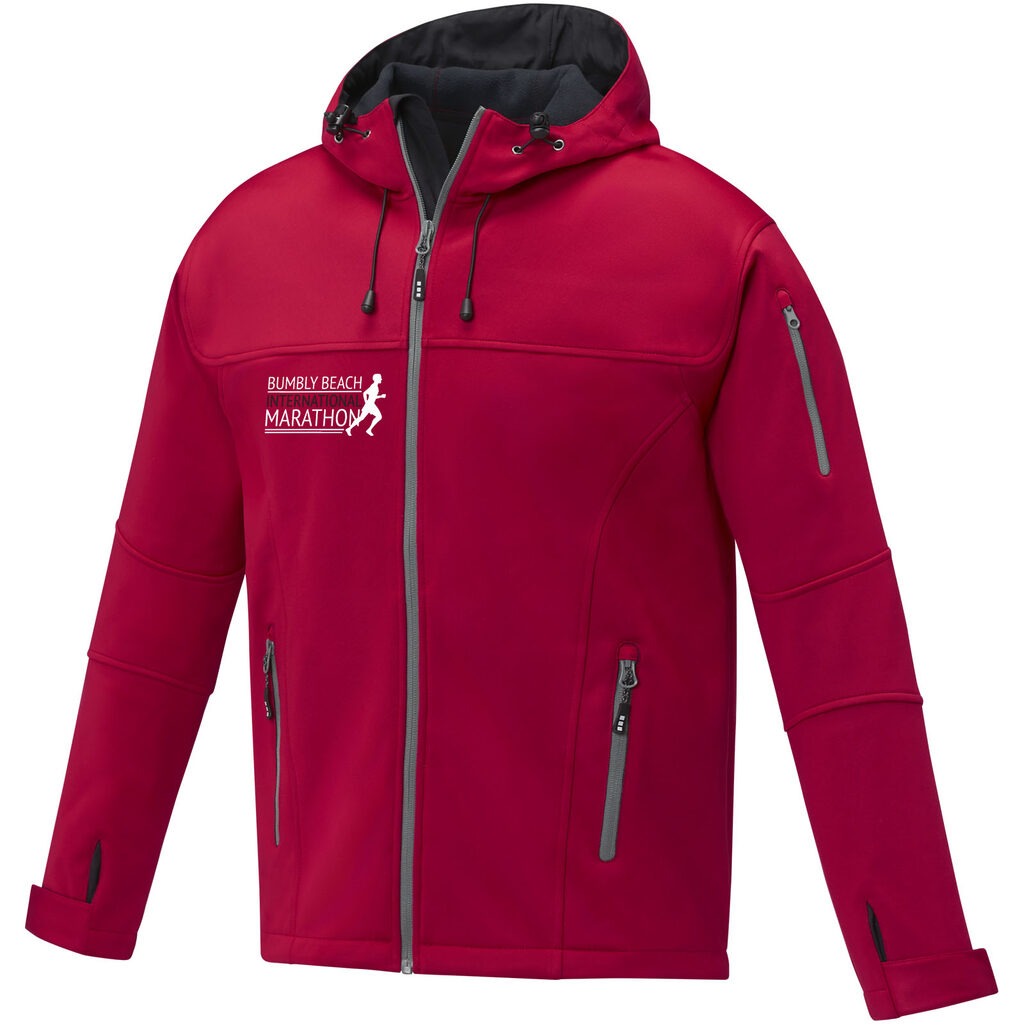 Match Чоловіча куртка софтшел червоний  розмір L - 38327213- Фото №2