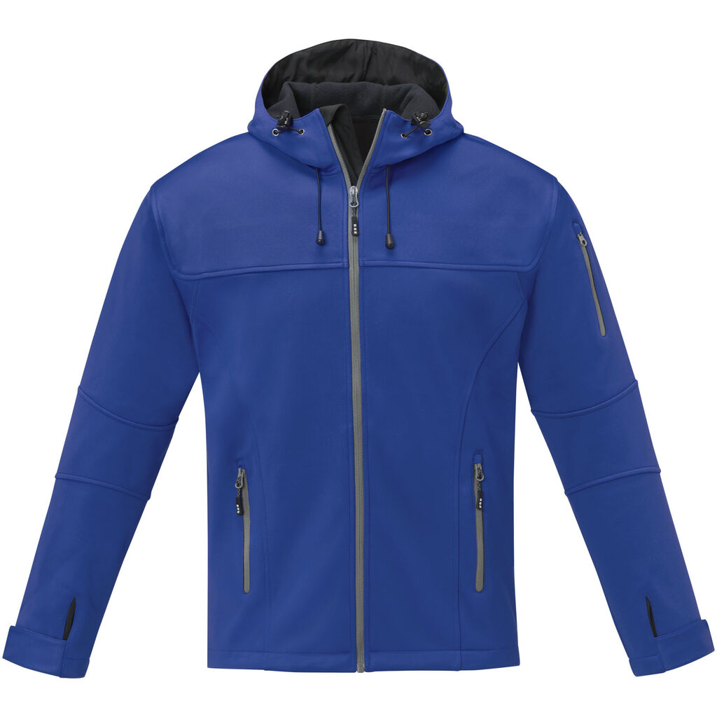 Match Мужская куртка софтшел cиний  размер XL - 38327524- Фото №4