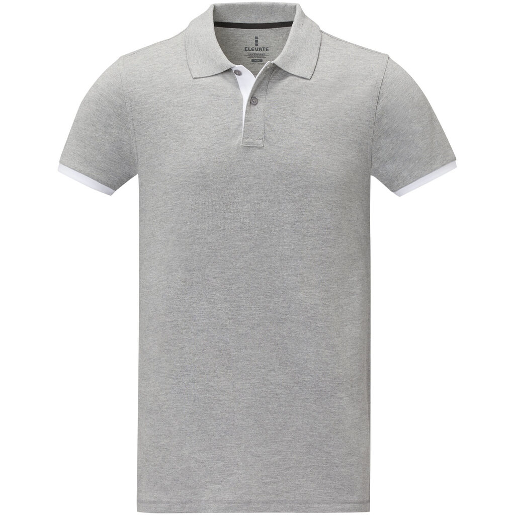 Поло мужское с короткими рукавами Morgan серый яркий  размер XXL - 38110805- Фото №4