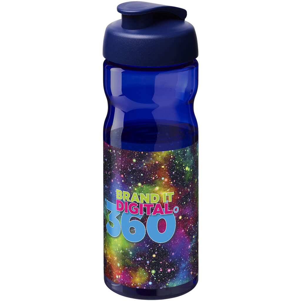 Бутылка спортивная H2O Active Base Tritan cиний - 21043608- Фото №2