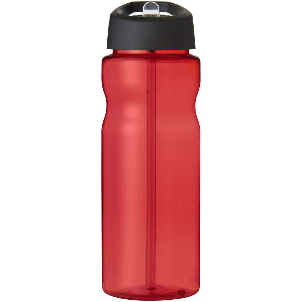 Пляшка спортивна H2O Active Base Tritan червоний суцільний чорний - 21043703- Фото №3