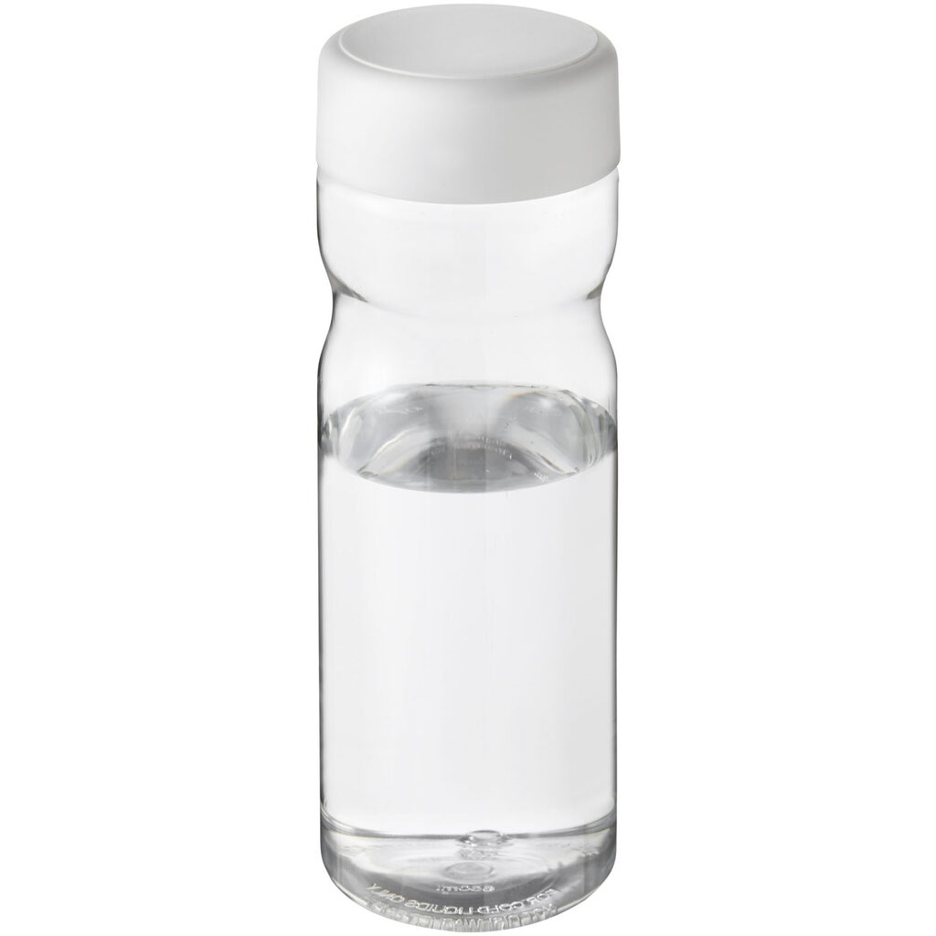 Пляшка спортивна H2O Active Base Tritan прозорий, білий - 21043808- Фото №1