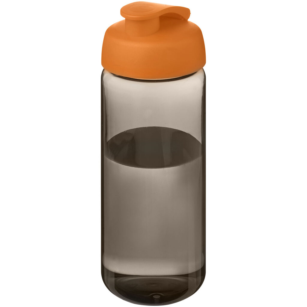 Бутылка спортивная H2O Active Octave Tritan темно-серый, оранжевый - 21044501- Фото №1