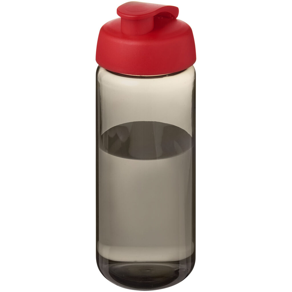 Бутылка спортивная H2O Active Octave Tritan темно-серый, красный - 21044502- Фото №1