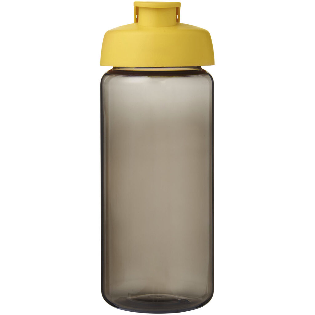 Пляшка спортивна H2O Active Octave Tritan темно-сірий, жовтий - 21044504- Фото №3