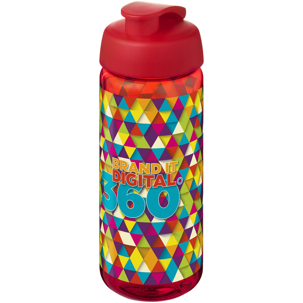 Бутылка спортивная H2O Active Octave Tritan красный - 21044506- Фото №2