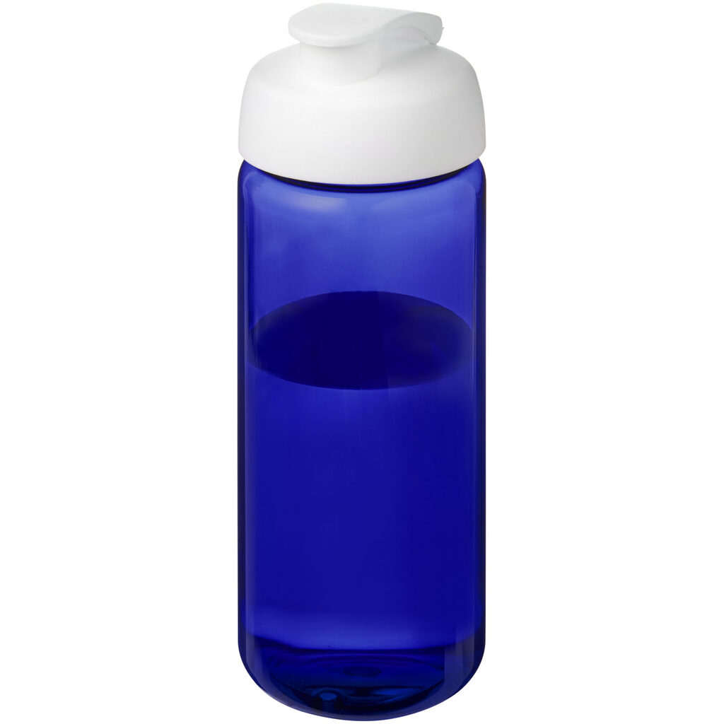 Бутылка спортивная H2O Active Octave Tritan cиний, белый - 21044509- Фото №1