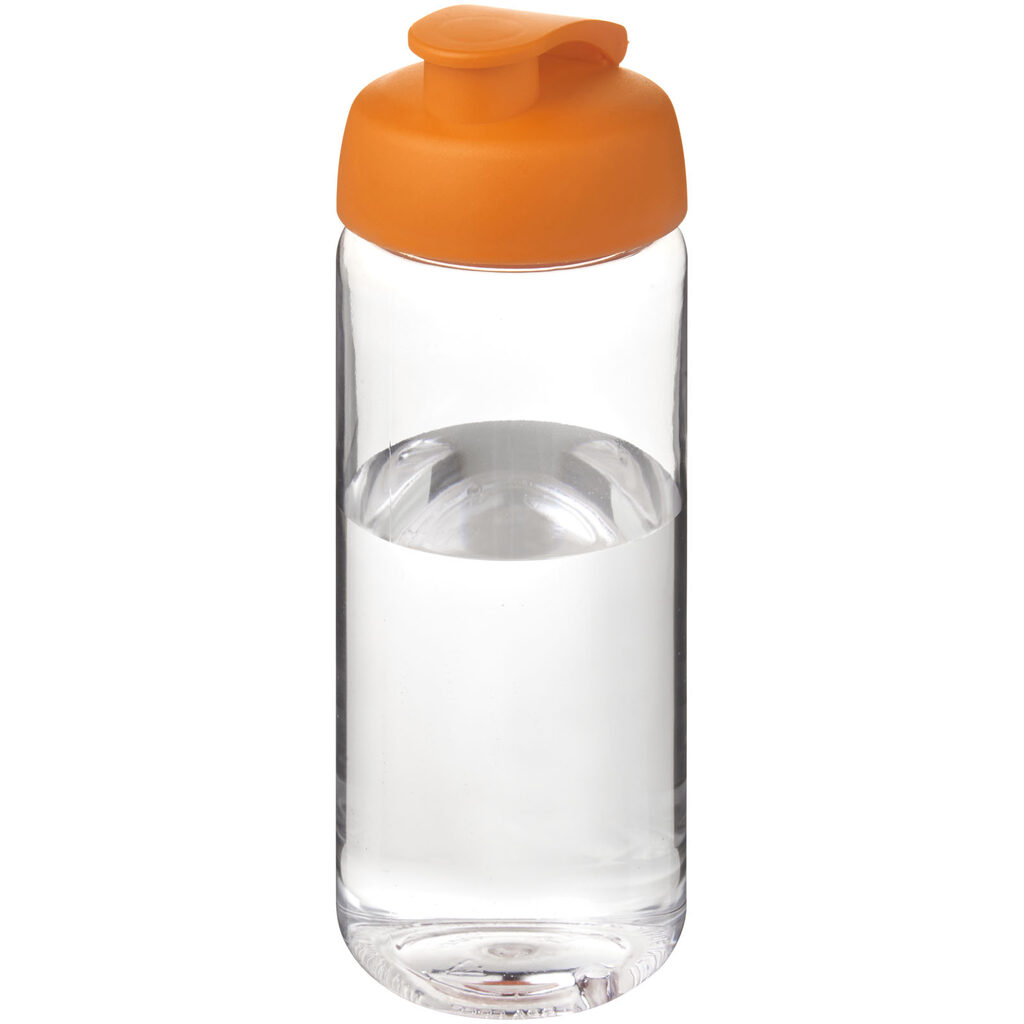 Бутылка спортивная H2O Active Octave Tritan прозрачный, оранжевый - 21044510- Фото №1