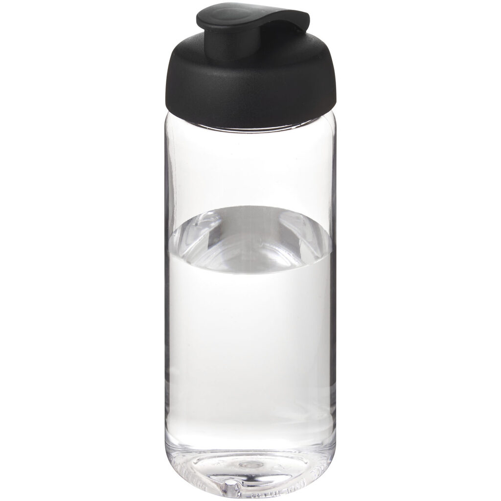 Бутылка спортивная H2O Active Octave Tritan прозрачный, сплошной черный - 21044513- Фото №1