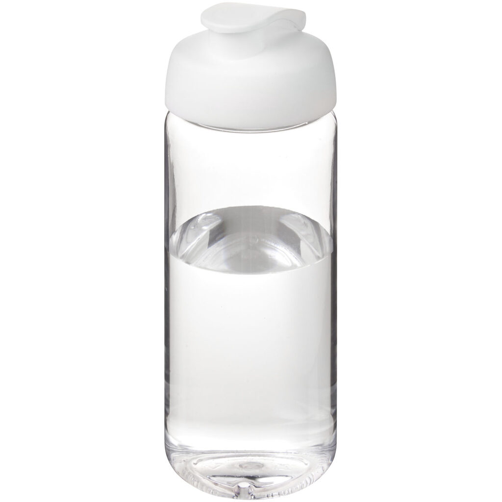 Бутылка спортивная H2O Active Octave Tritan прозрачный, белый - 21044515- Фото №1