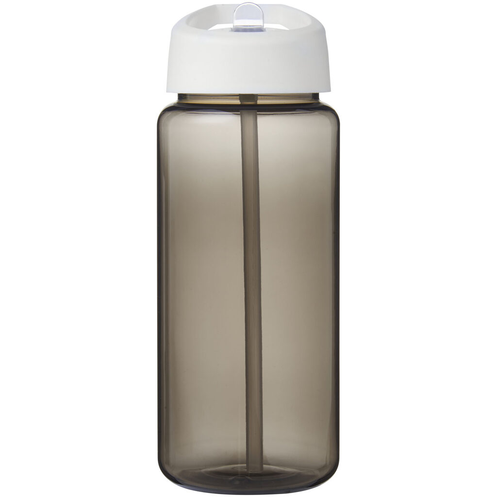 Бутылка спортивная H2O Active Octave Tritan темно-серый, белый - 21044600- Фото №3