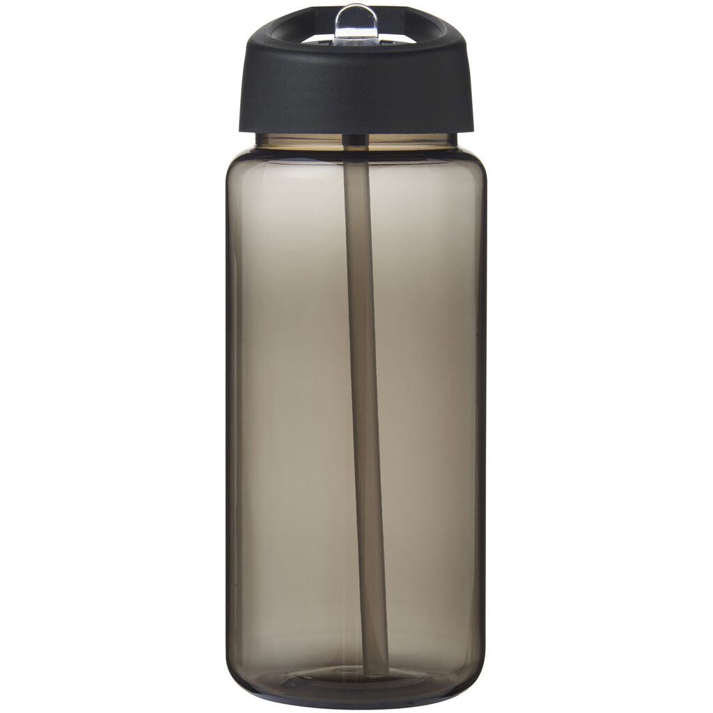 Пляшка спортивна H2O Active Octave Tritan темно-сірий суцільний чорний - 21044601- Фото №3