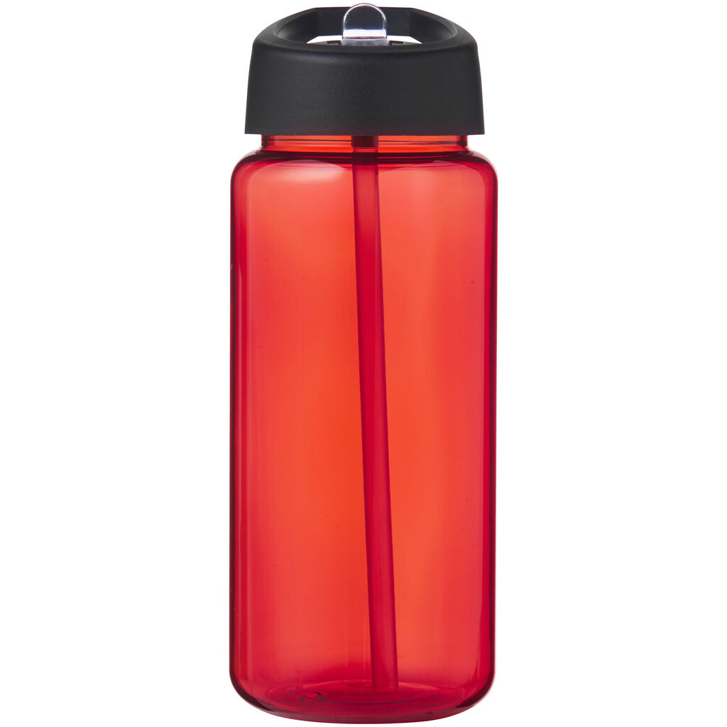 Бутылка спортивная H2O Active Octave Tritan красный, сплошной черный - 21044603- Фото №3