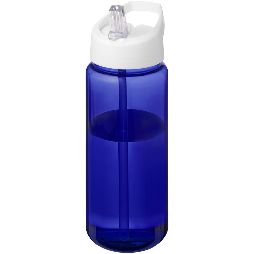 Пляшка спортивна H2O Active Octave Tritan синій, білий - 21044604- Фото №1