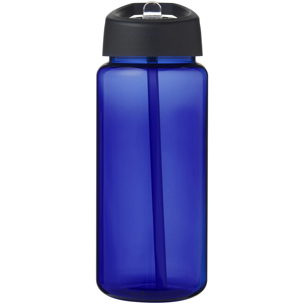 Пляшка спортивна H2O Active Octave Tritan синій, суцільний чорний - 21044605- Фото №3