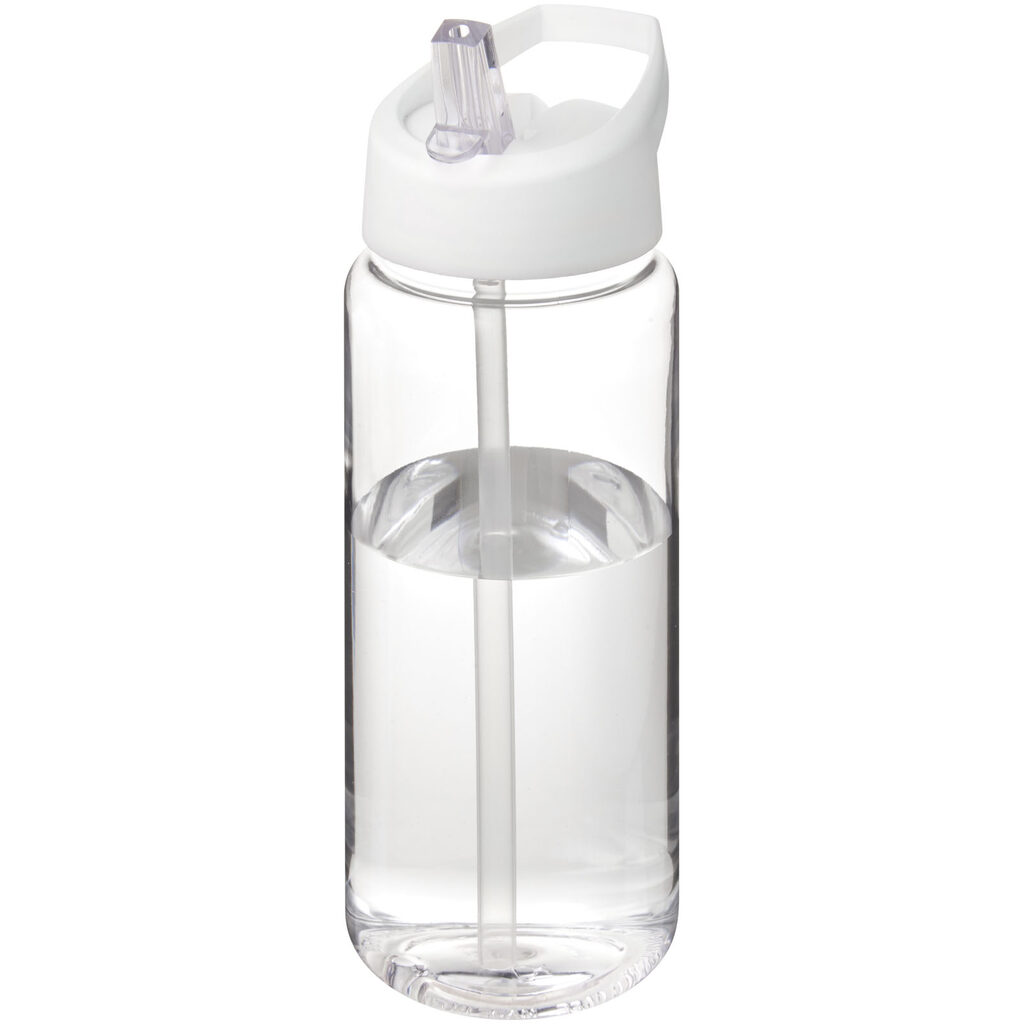 Пляшка спортивна H2O Active Octave Tritan прозорий, білий - 21044607- Фото №1