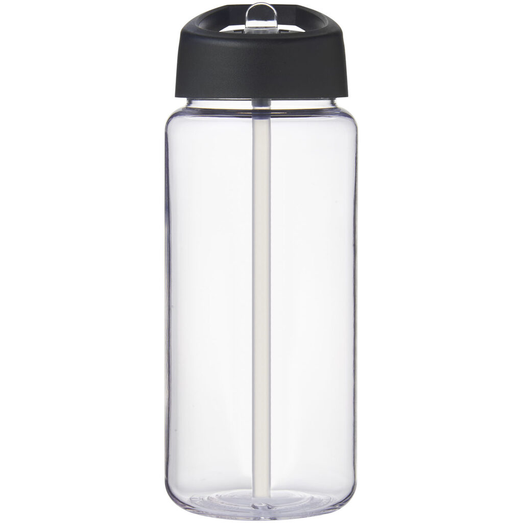 Бутылка спортивная H2O Active Octave Tritan прозрачный, сплошной черный - 21044608- Фото №3