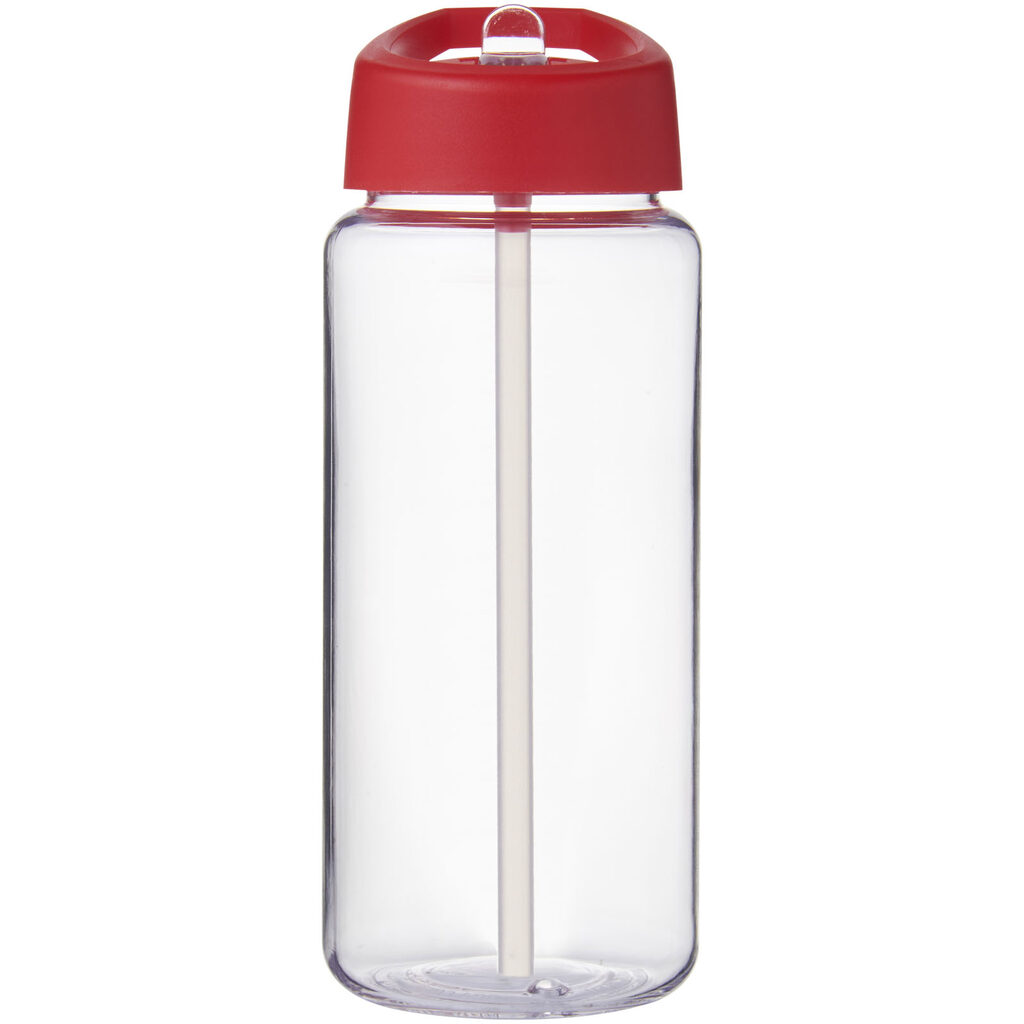 Бутылка спортивная H2O Active Octave Tritan прозрачный, красный - 21044610- Фото №3