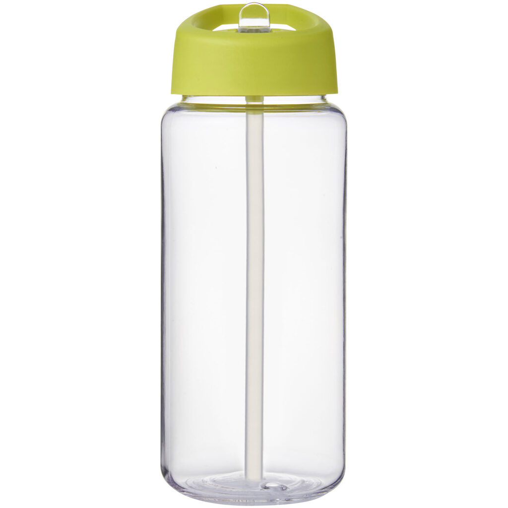 Бутылка спортивная H2O Active Base Tritan прозрачный, лайм - 21044612- Фото №3