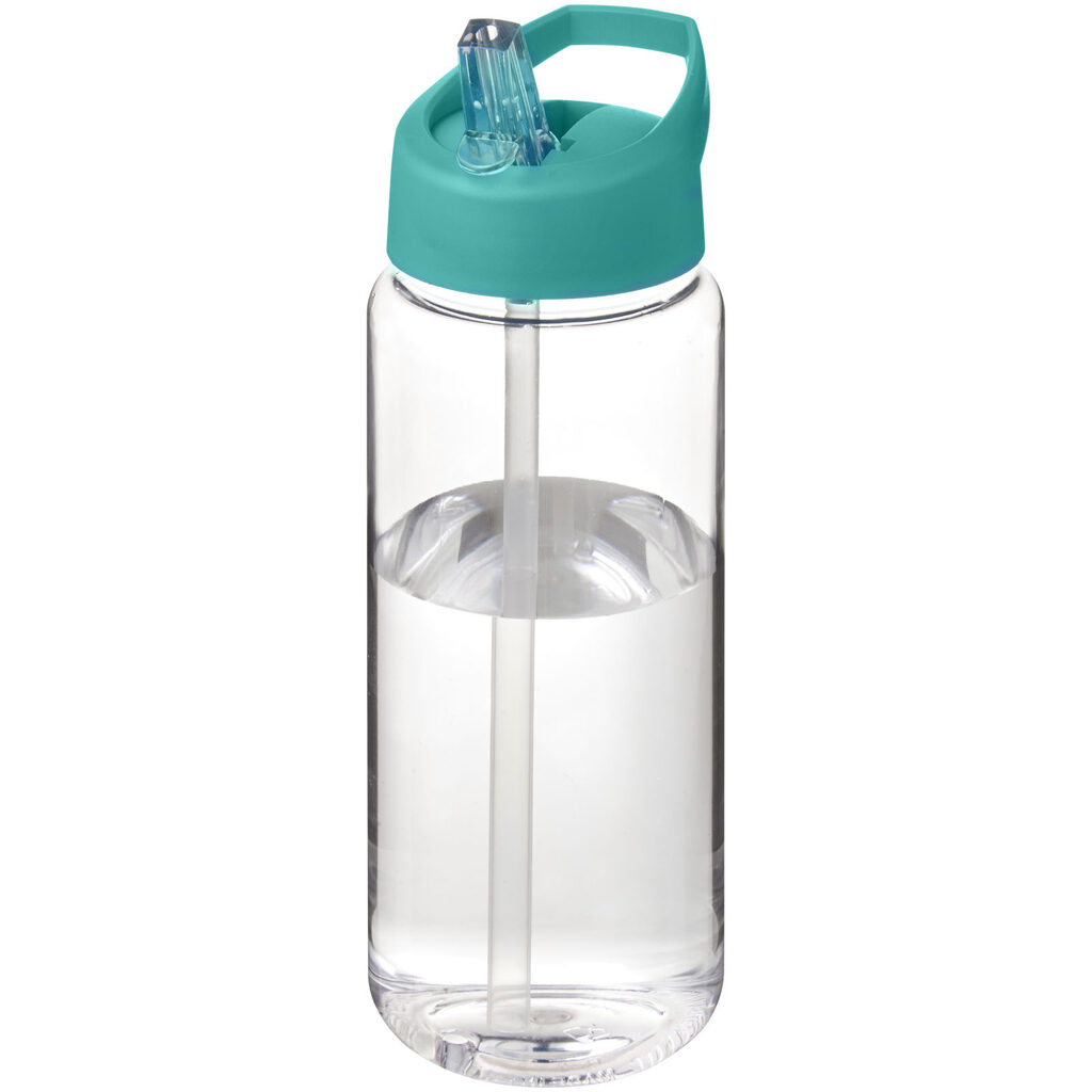 Бутылка спортивная H2O Active Base Tritan прозрачный, цвет морской волны - 21044613- Фото №1