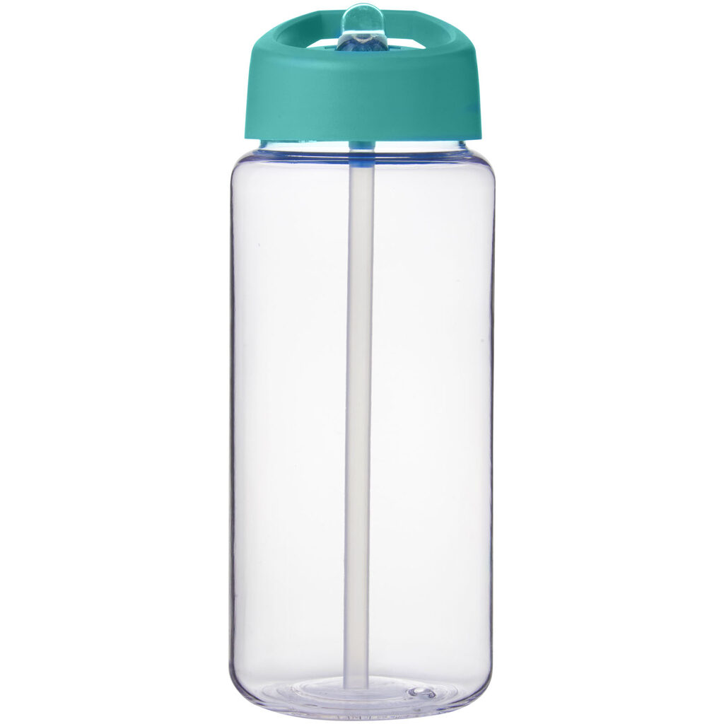 Бутылка спортивная H2O Active Base Tritan прозрачный, цвет морской волны - 21044613- Фото №3