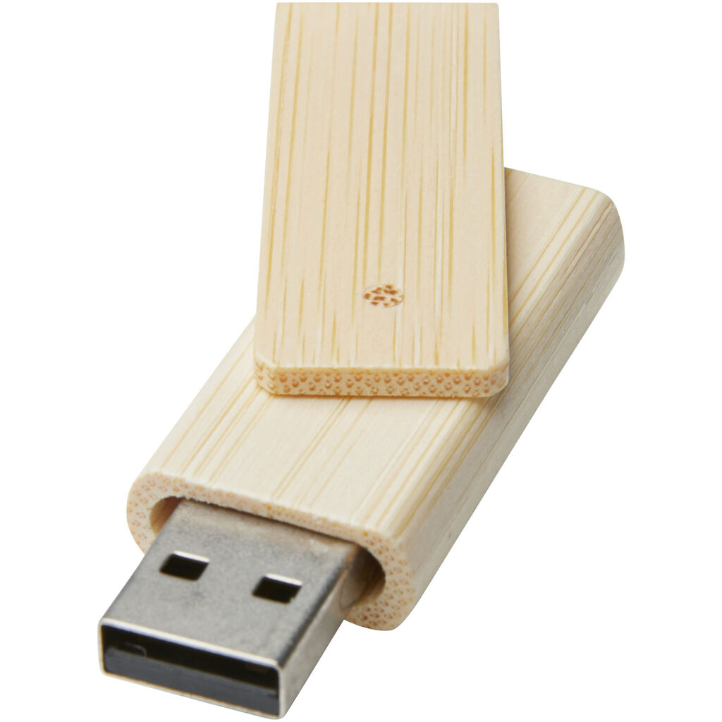 Накопичувач USB Rotate бежевий - 12374702- Фото №1