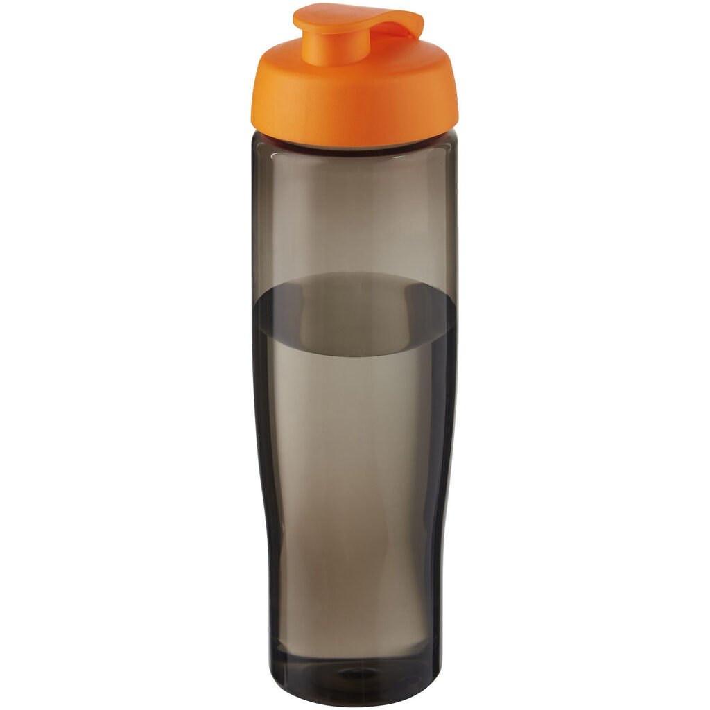 Спортивна пляшка H2O Active® Eco Tempo об'ємом 700 мл з кришкою, що відкидається. помаранчевий, темно-сірий - 21044831- Фото №1