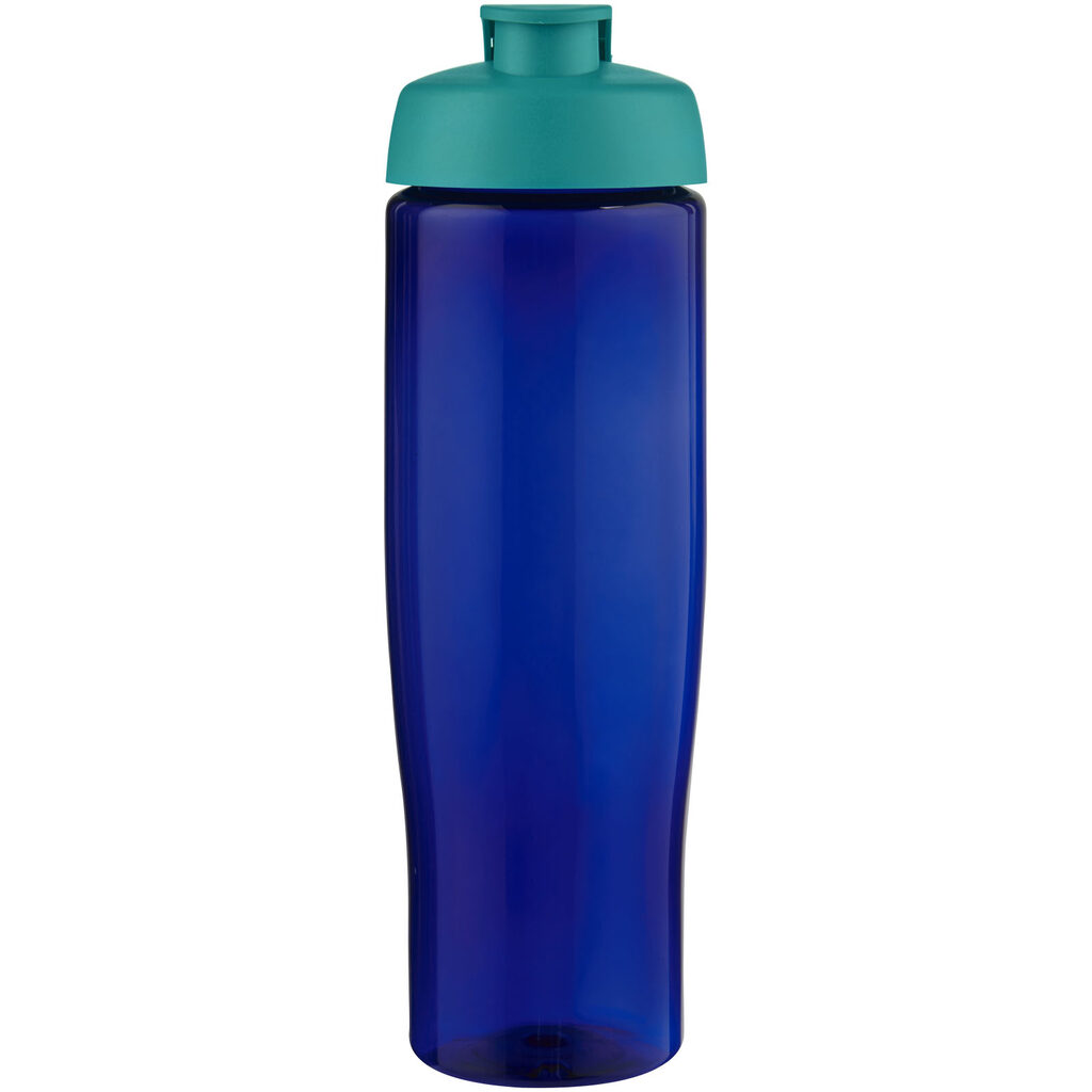 Спортивная бутылка H2O Active® Eco Tempo объемом 700 мл с откидывающейся крышкой аква, cиний - 21044851- Фото №3