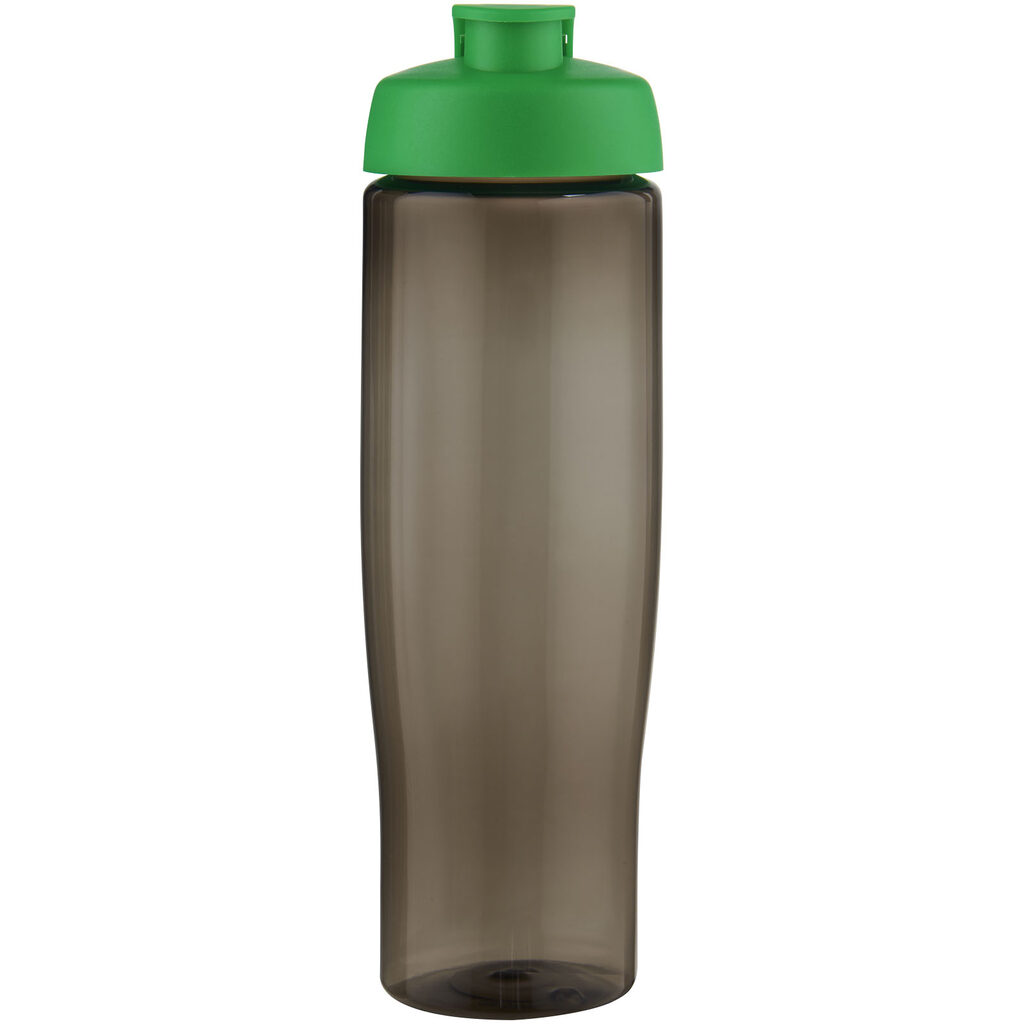 Спортивная бутылка H2O Active® Eco Tempo объемом 700 мл с откидывающейся крышкой зеленый, темно-серый - 21044861- Фото №3