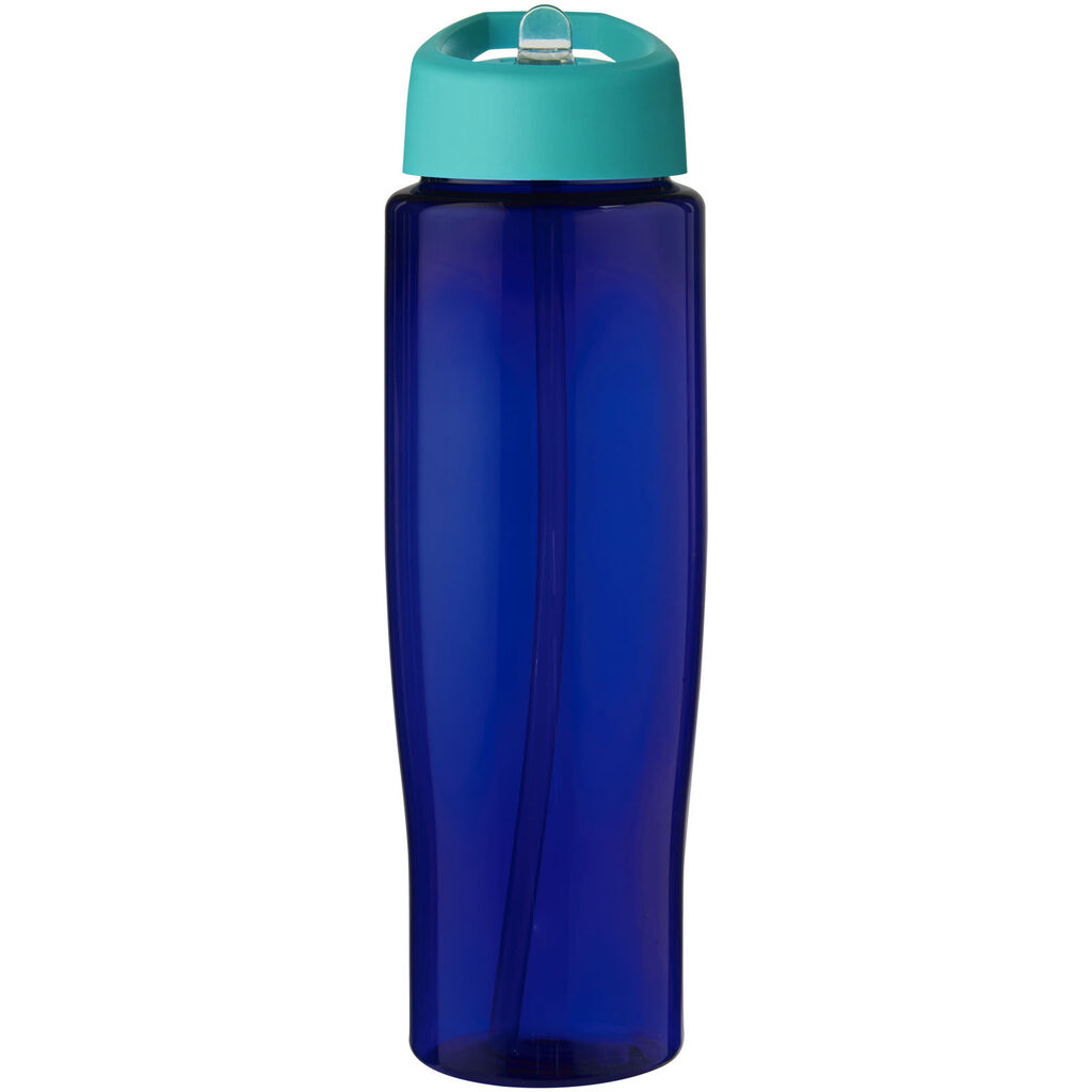 Спортивная бутылка H2O Active® Eco Tempo объемом 700 мл с крышкой-носиком аква, cиний - 21044951- Фото №3