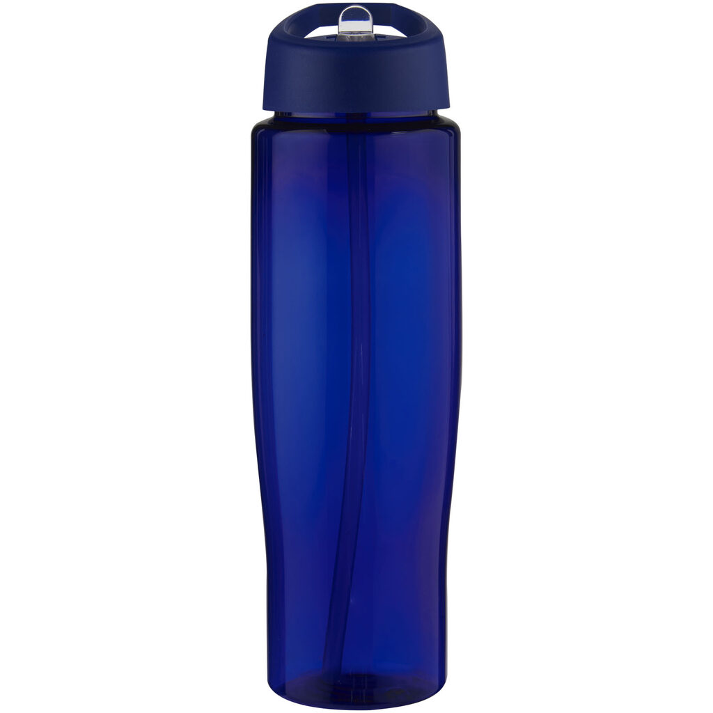 Спортивна пляшка H2O Active® Eco Tempo об'ємом 700 мл з кришкою-носиком синій - 21044952- Фото №3